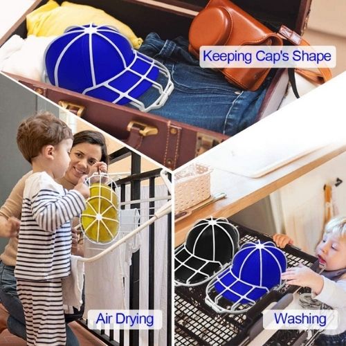 🧢 Cap Washer (2x) – Wash Hats Without Losing Shape