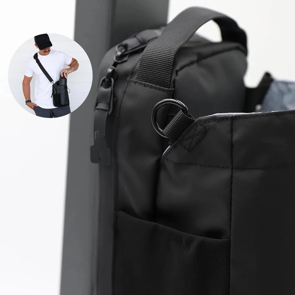 💪 💧Magnetic Water Bottle Bag – Gym Hands-Free Hydration