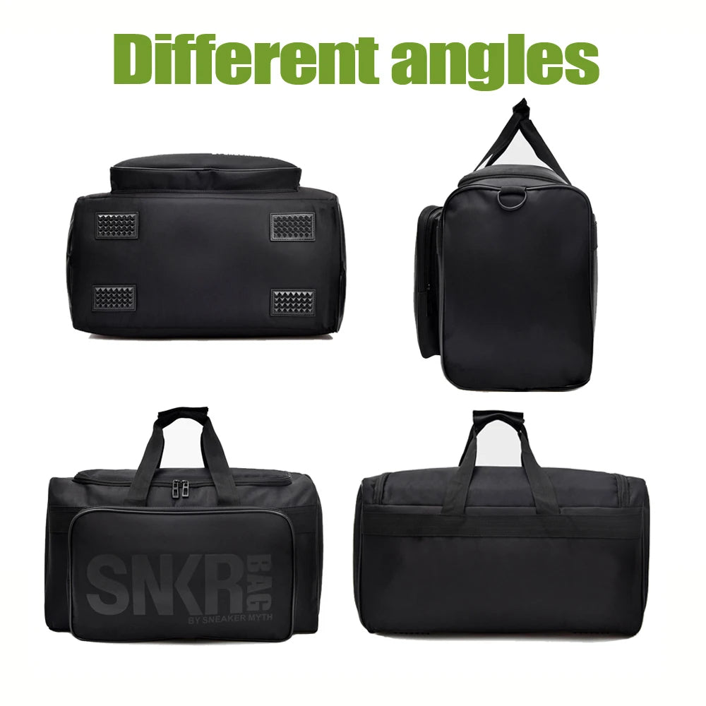 Athletes Sports Bag 🏋️‍♂️👟 – Ultimate Organizer for Gear & Sneakers