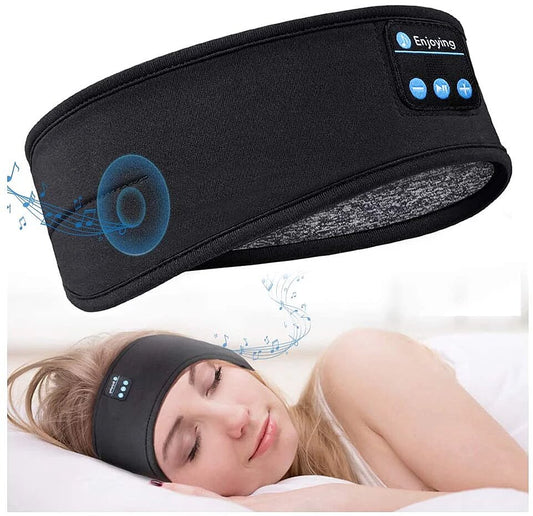 😴 Sleep Better! Bluetooth Wireless Headband for Music & White Noise