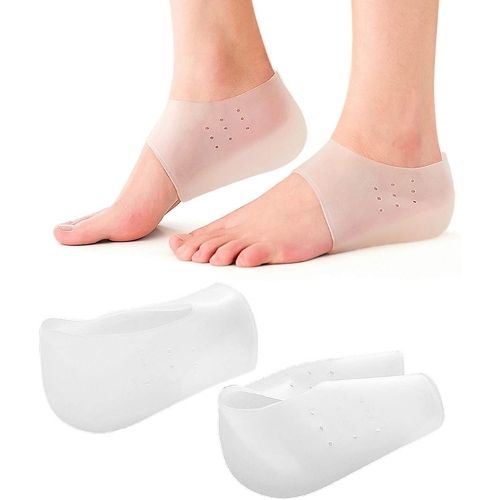Height Increase Silicone Socks – Hidden Heel Lifts for Instant Boost