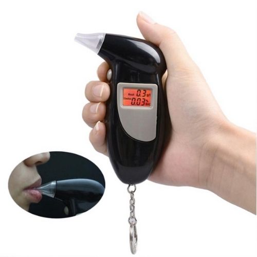 Portable Alcohol Tester 🍷🚫 – Breathalyzer for Safe Driving