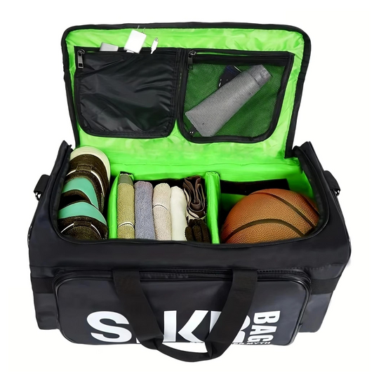 Athletes Sports Bag 🏋️‍♂️👟 – Ultimate Organizer for Gear & Sneakers