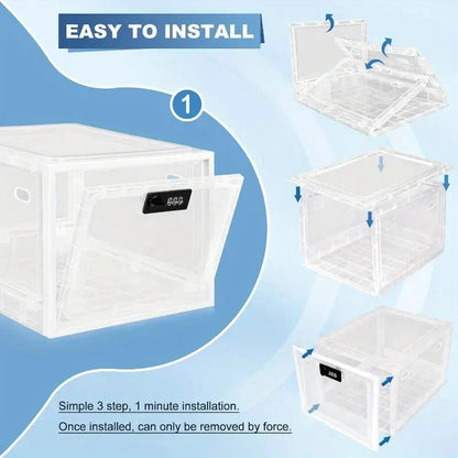 🔒 Lockable Storage Box – Protect Snacks, Essentials & Valuables