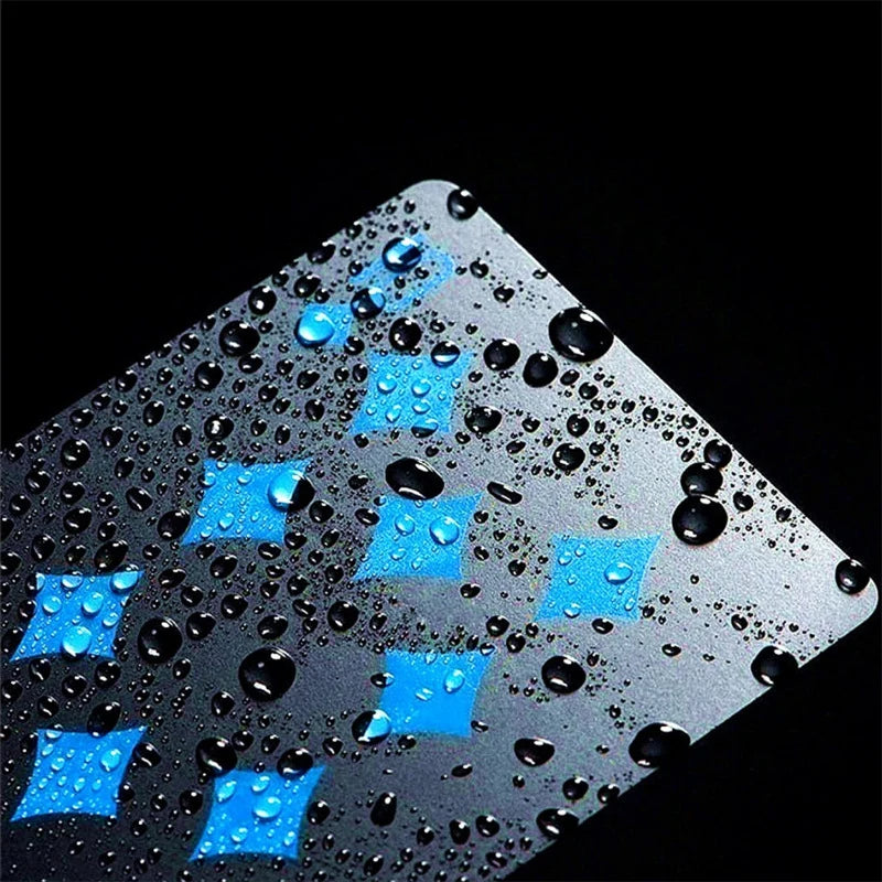 Black Playing Cards – Waterproof (54 Card Deck)
