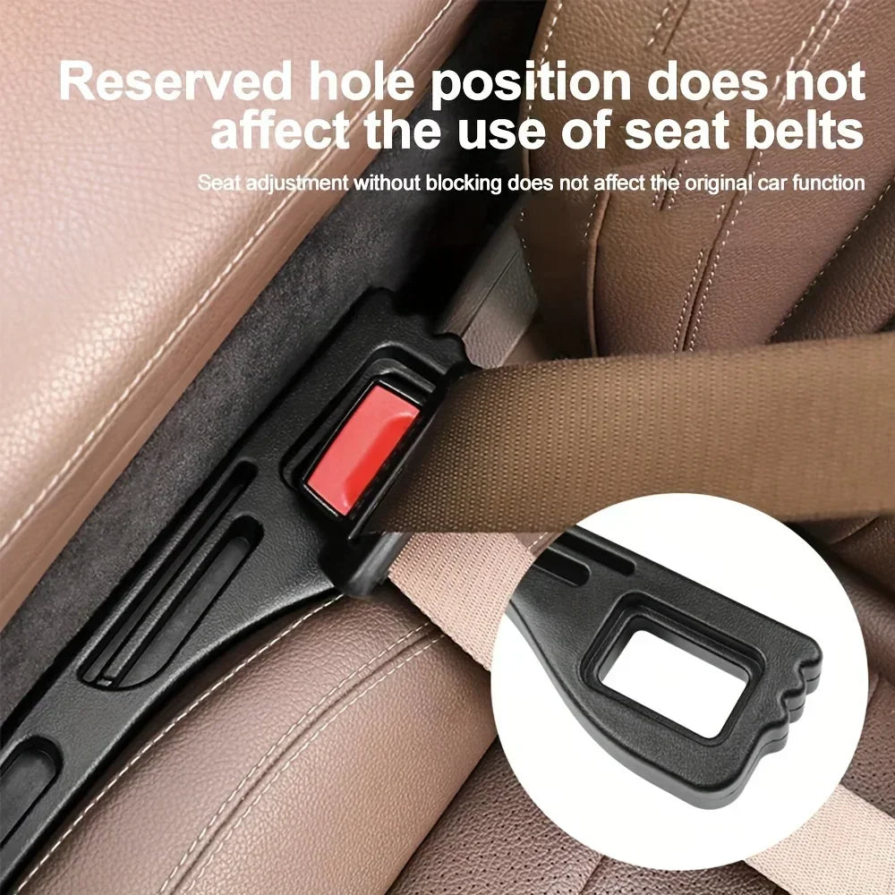 🚗 Stop Losing Phones & Keys! 2-Pack Car Seat Gap Filler Organizer