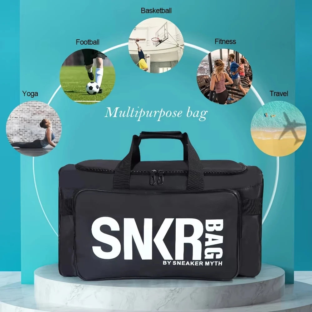 Athletes Sports Bag 🏋️‍♂️👟 – Ultimate Organizer for Gear & Sneakers
