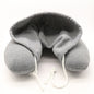 ✈️ Hooded Travel Neck Pillow – Memory Foam Comfort for Flights & Trips