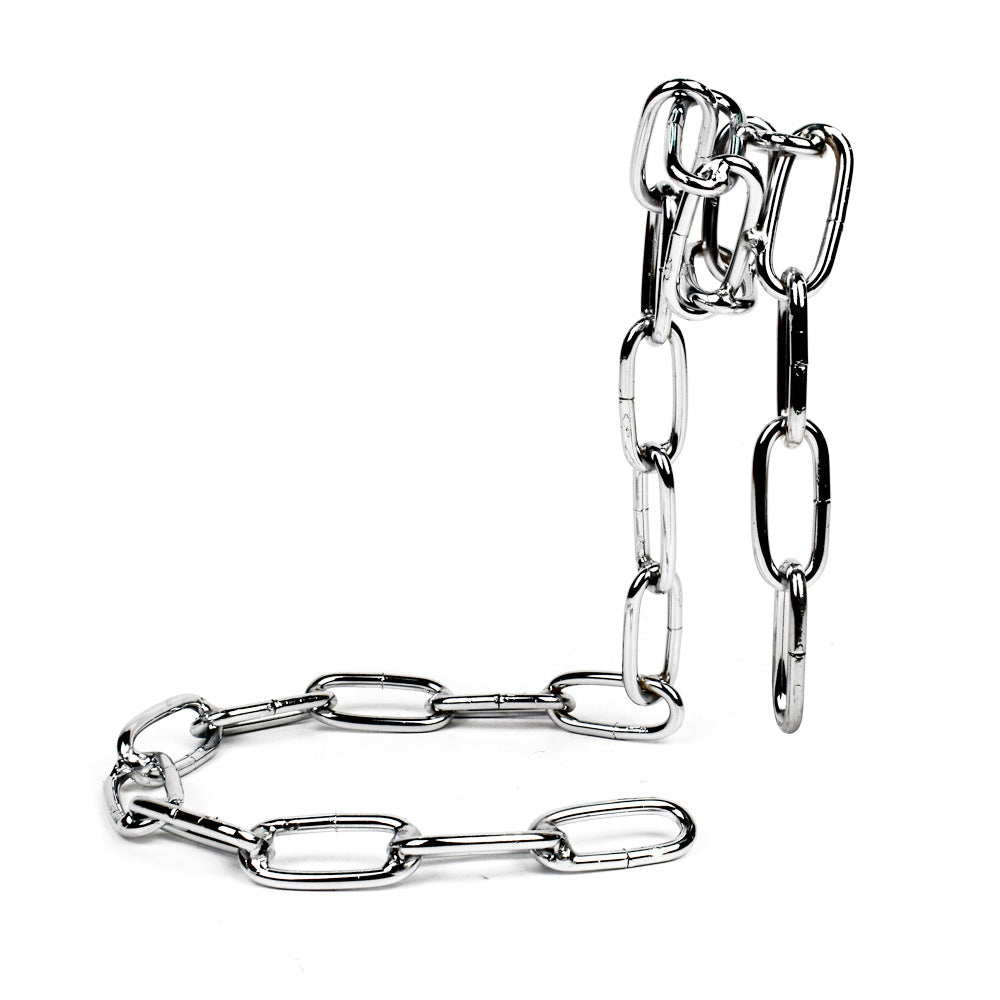 🍷 Floating Wine Holder – Iron Chain Illusion for Stunning Display