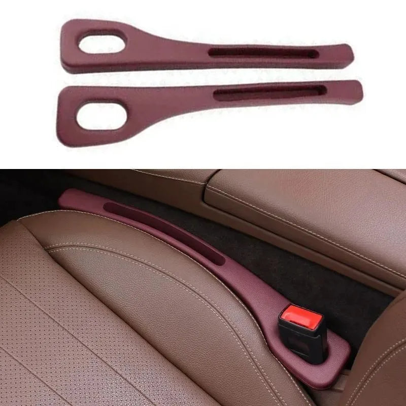 🚗 Stop Losing Phones & Keys! 2-Pack Car Seat Gap Filler Organizer
