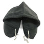 ✈️ Hooded Travel Neck Pillow – Memory Foam Comfort for Flights & Trips