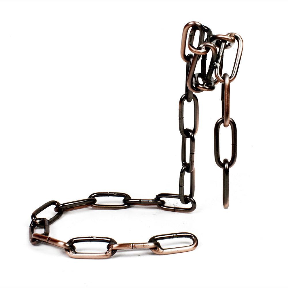 🍷 Floating Wine Holder – Iron Chain Illusion for Stunning Display